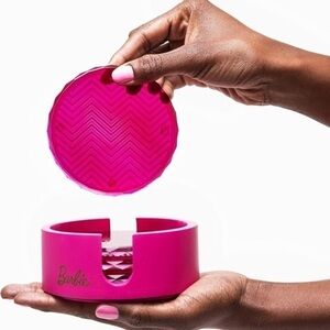 Hot pink Barbie coasters​